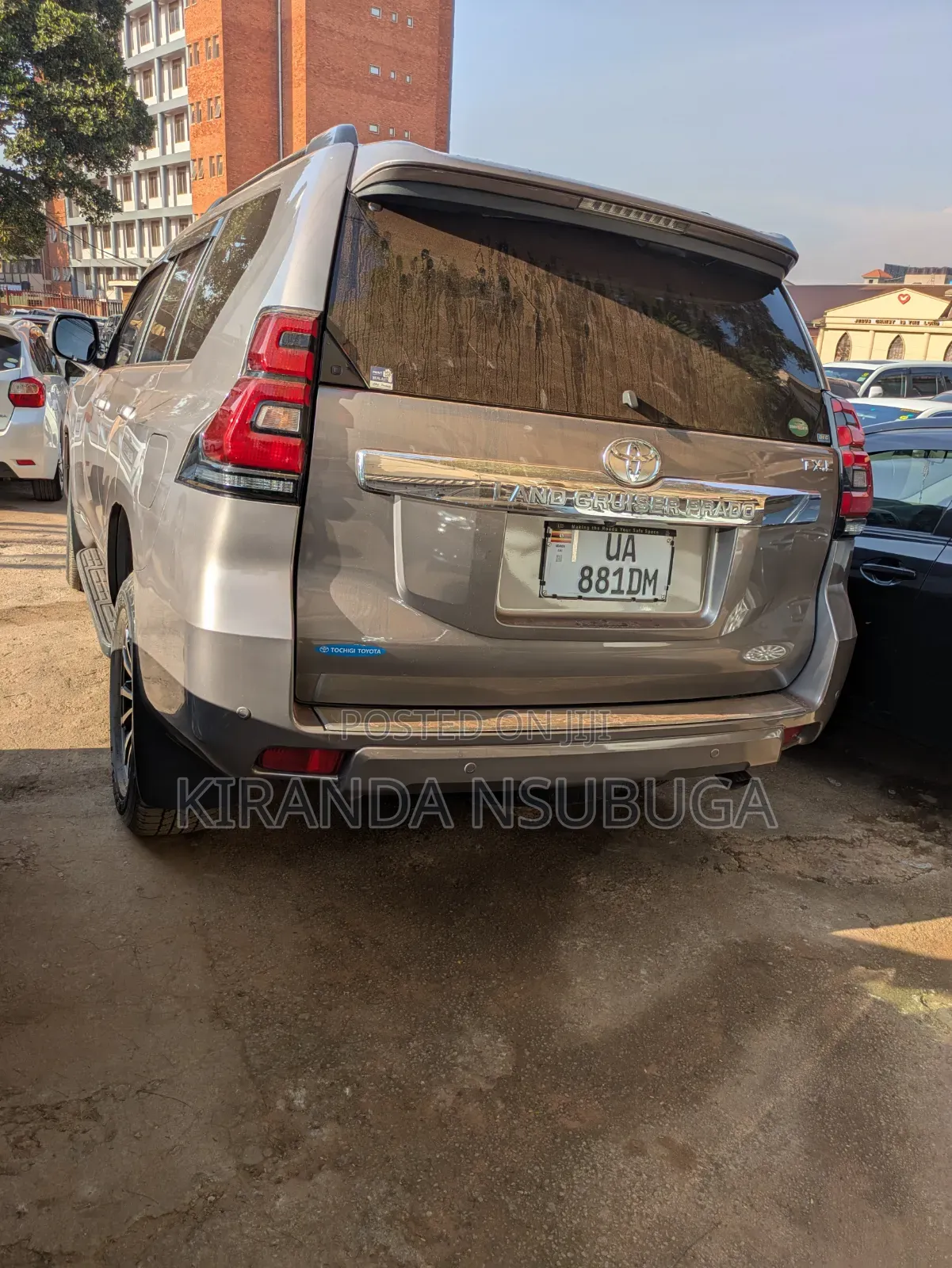 Toyota Land Cruiser Prado 2017 Gray