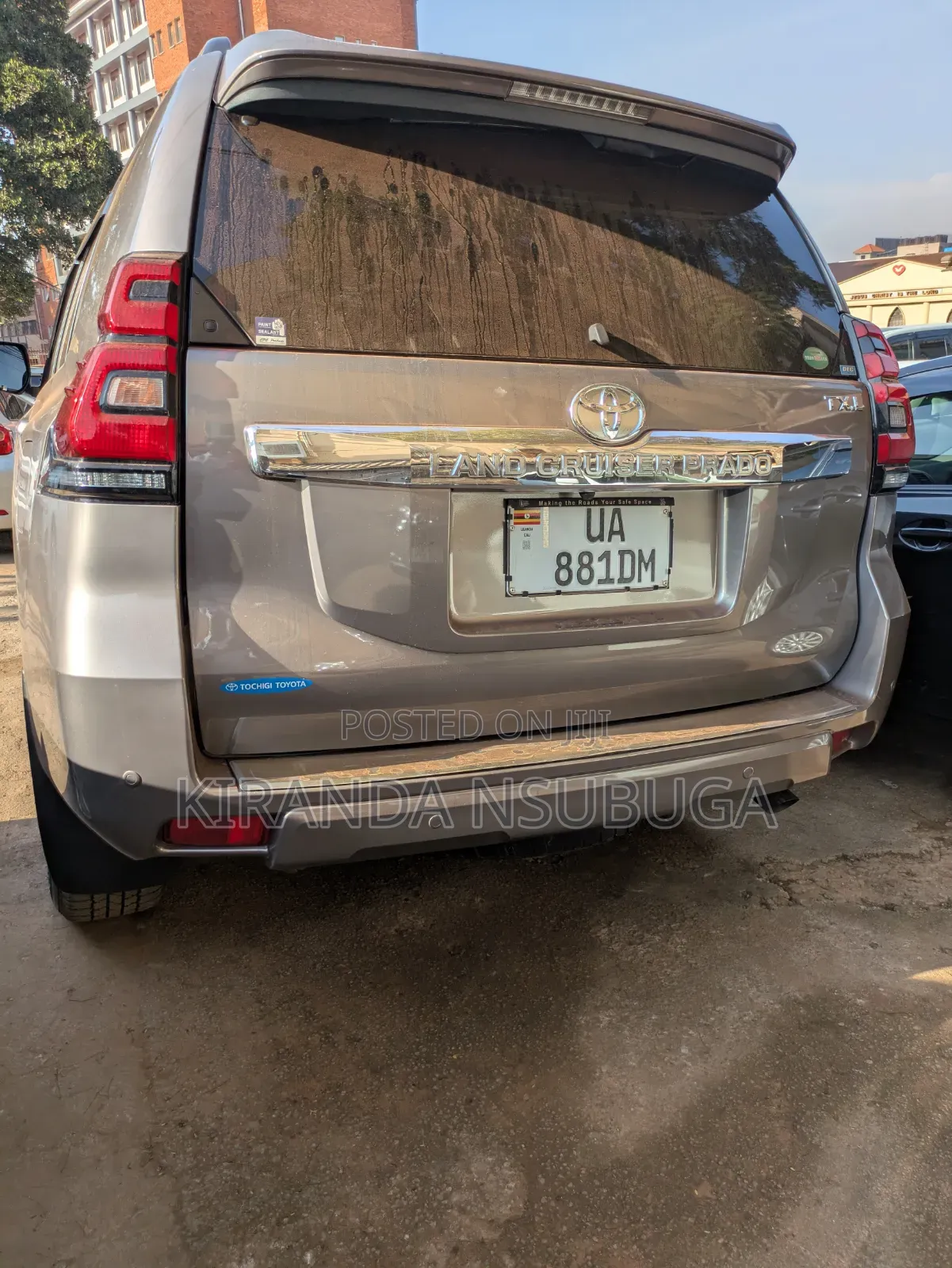 Toyota Land Cruiser Prado 2017 Gray