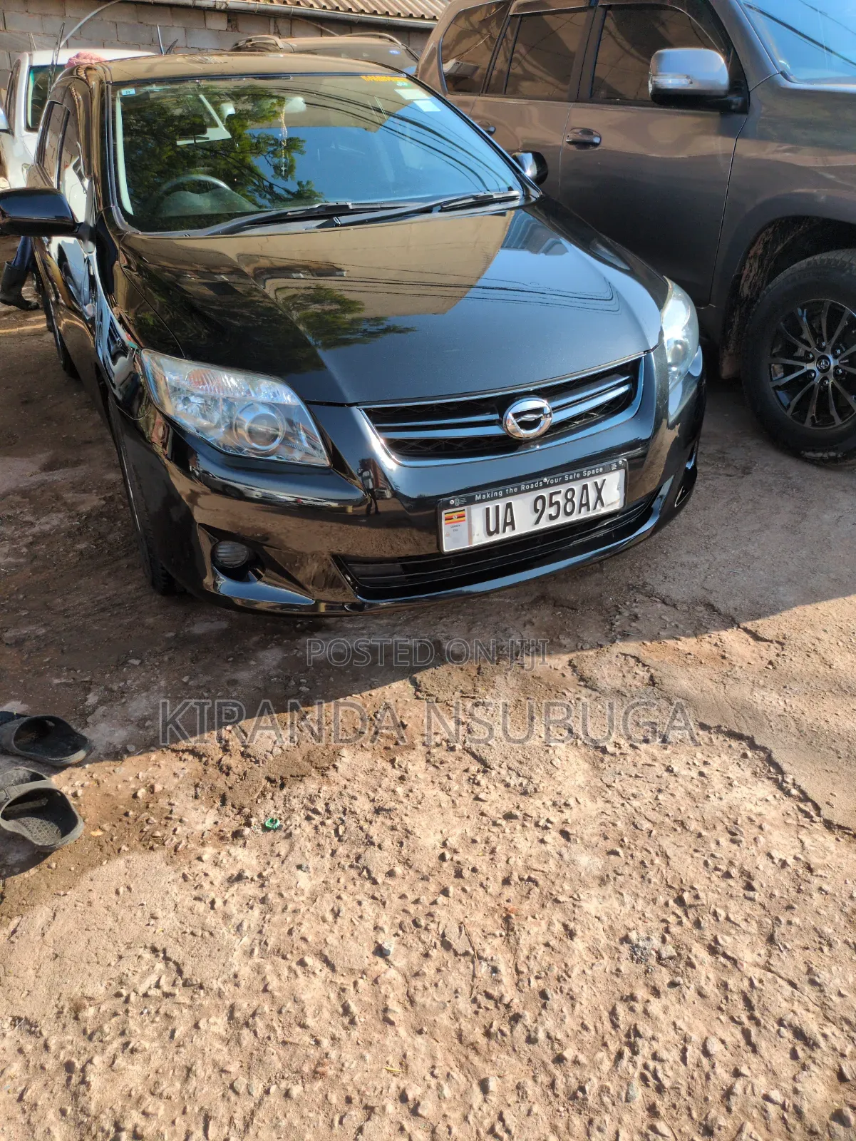 Toyota Corolla Fielder 2012 Black