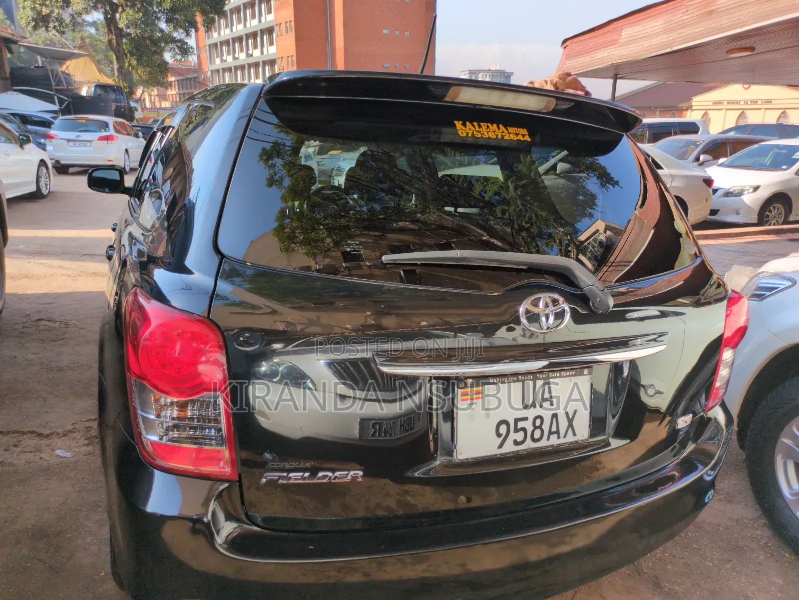 Toyota Corolla Fielder 2012 Black