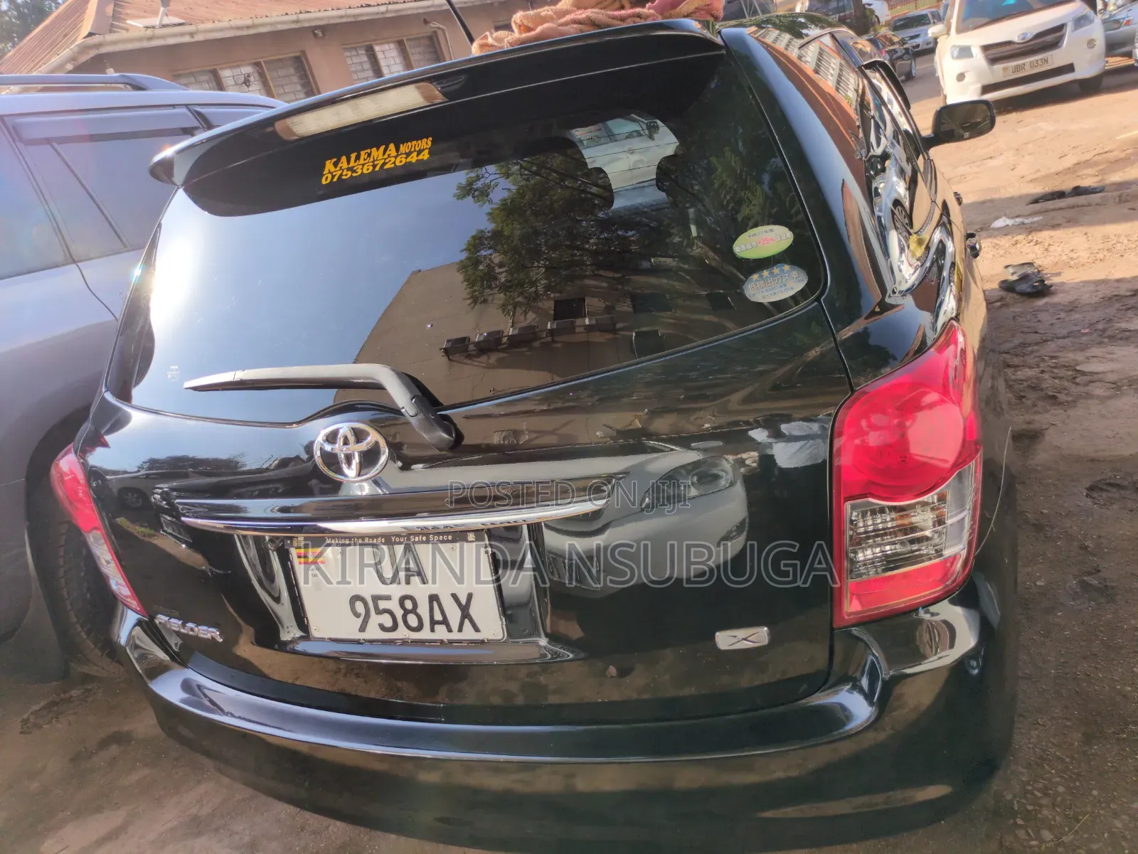 Toyota Corolla Fielder 2012 Black