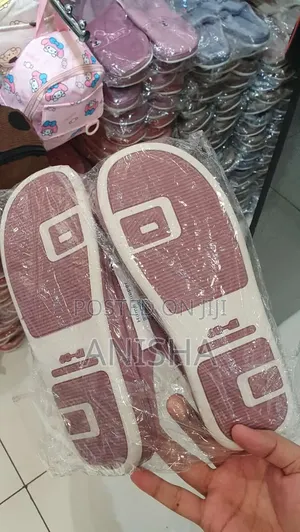 Soft Pink Winter Home Slippers – Size 37