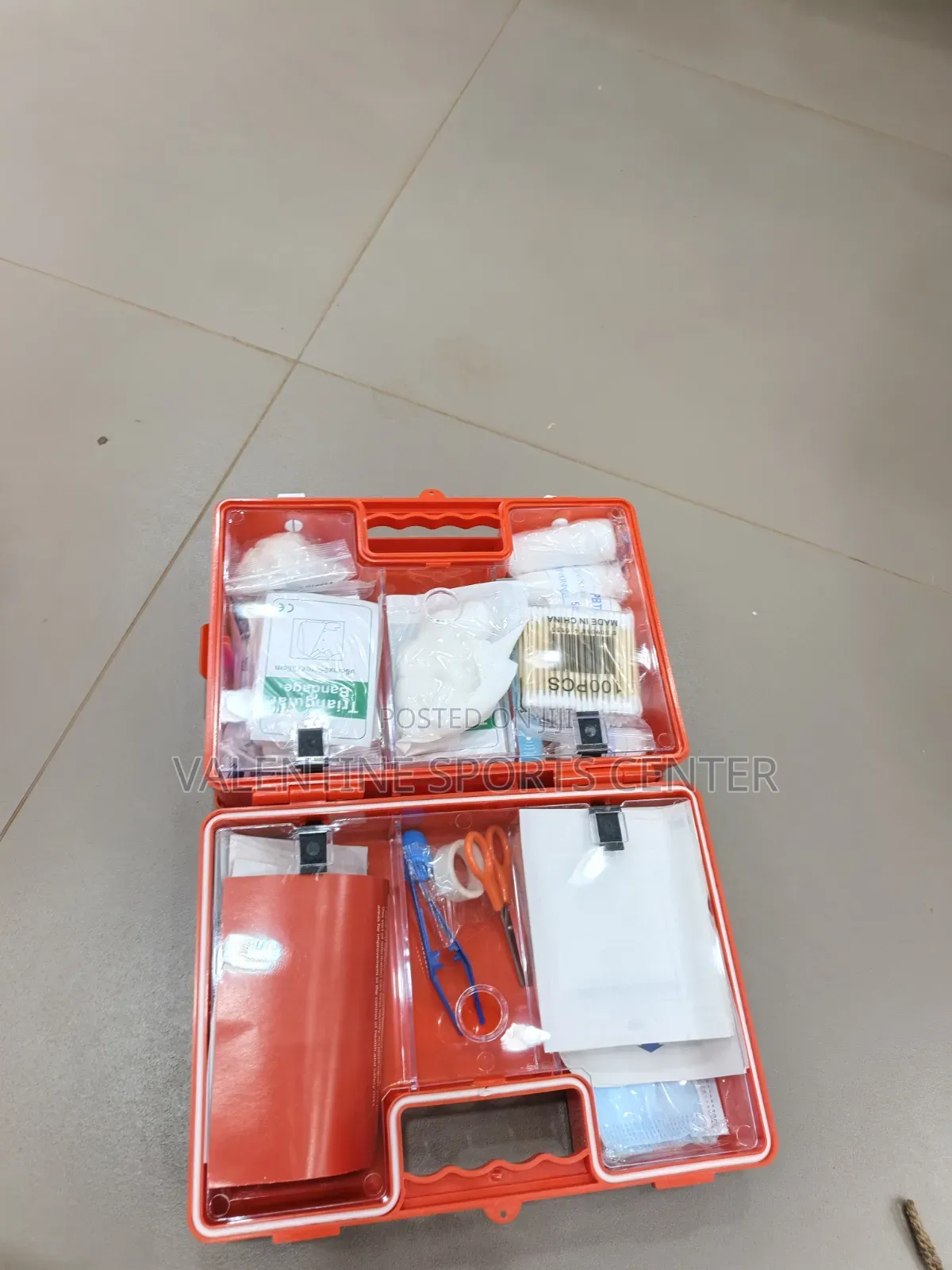First Aid Full Box of Medicine for 25 People Safety European Standard