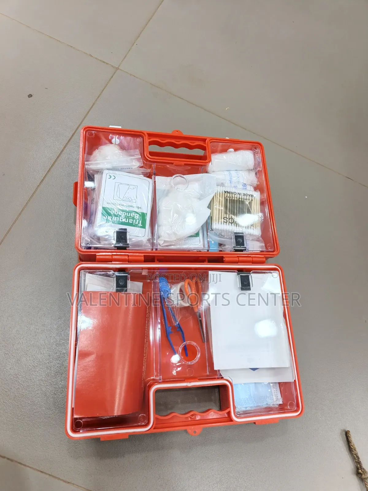First Aid Full Box of Medicine for 25 People Safety European Standard
