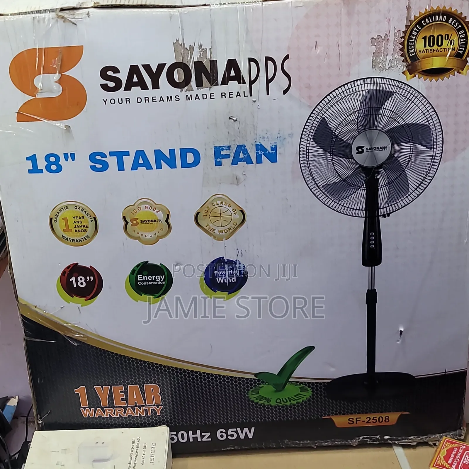 18 Inch Stand Fan/ Sayonapps Stand Fan
