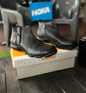 Clarks Premium Genuine Leather Gentle Causal Boots Zipper Design
