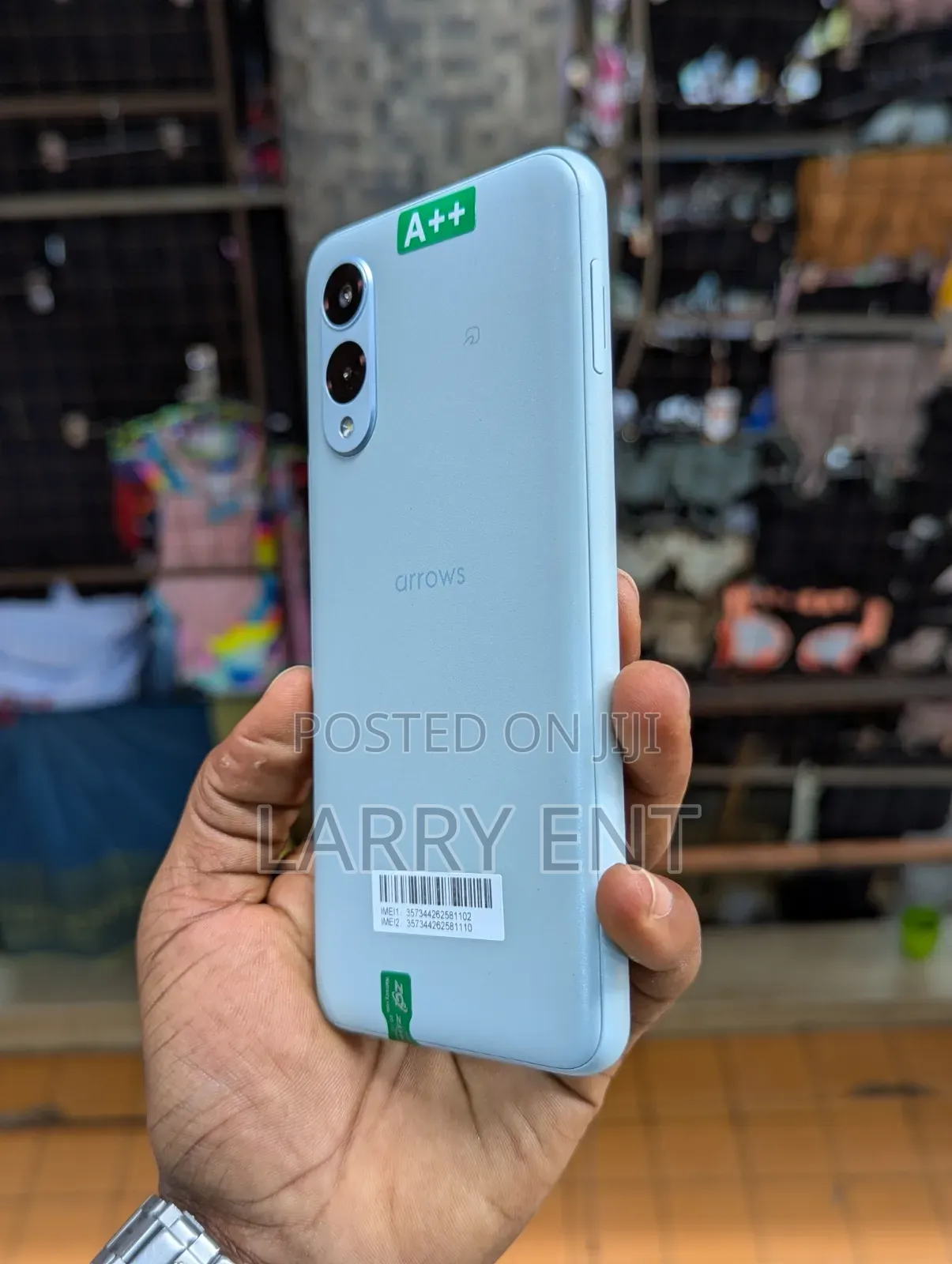 Fujitsu Arrows 5G F-51A 128 GB Blue