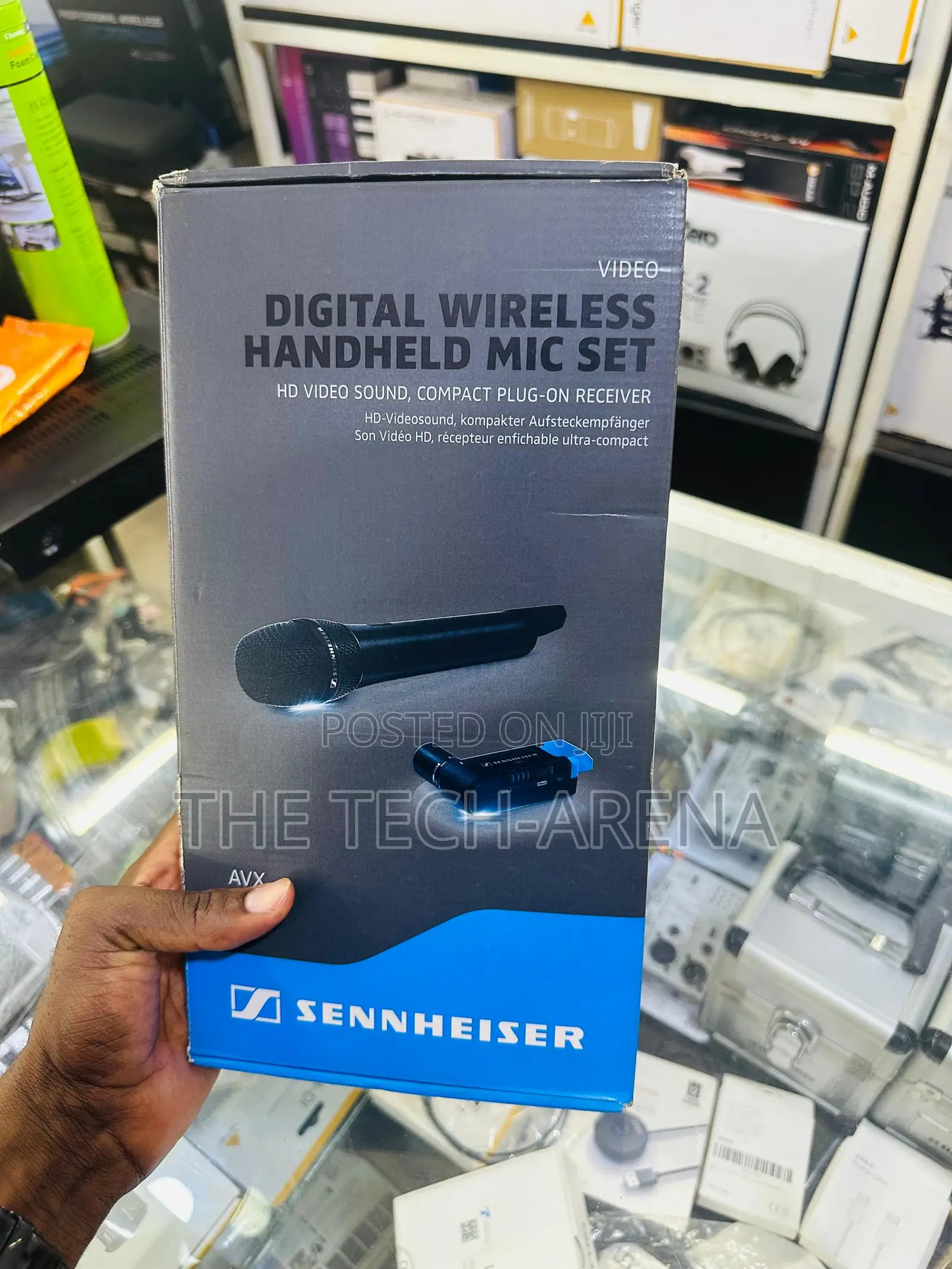 Sennheiser Avx Digital Wireless Handheld Microphone Set