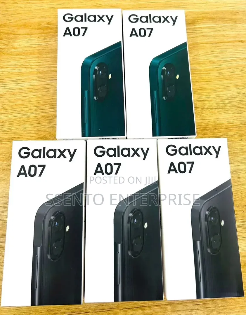 New Samsung Galaxy A07 5G 128 GB Black