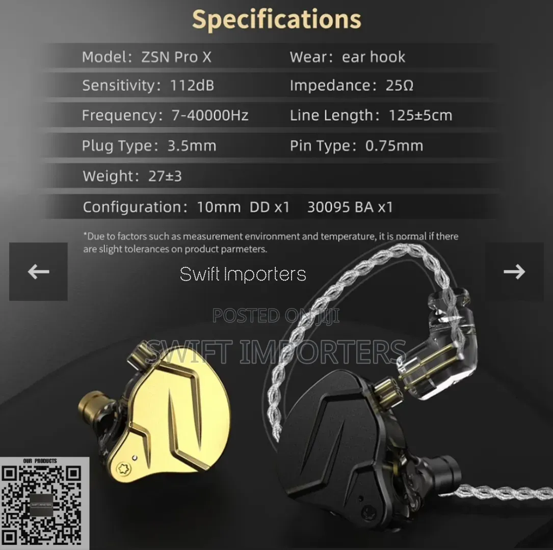 Kz ZSN Pro X Iems Inears With 4 Drivers Stage Monitors Gaming in-Ear