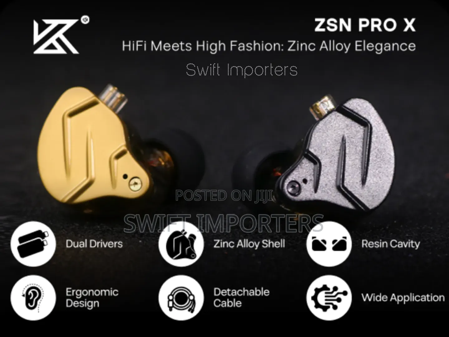 Kz ZSN Pro X Iems Inears With 4 Drivers Stage Monitors Gaming in-Ear