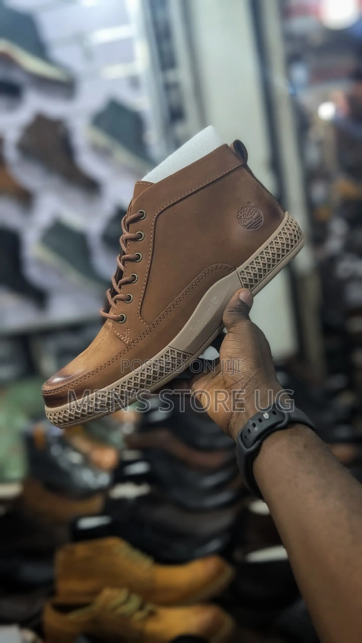 Timberland Brown Sole Premium Genuine Leather Casual Boots
