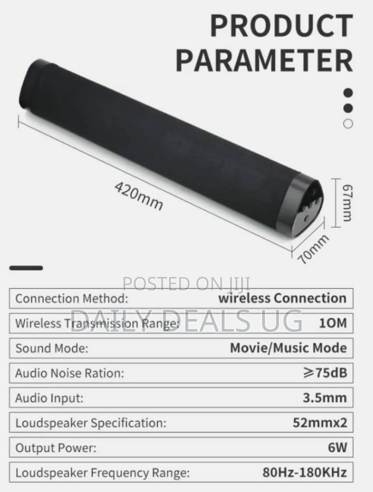 A500 Smart Bluetooth Soundbar Laptop