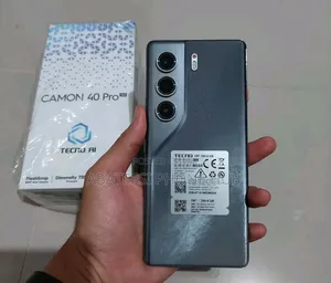New Tecno Camon 40 Pro 4G 256 GB Black