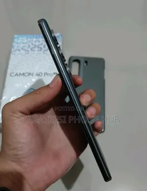 New Tecno Camon 40 Pro 4G 256 GB Black