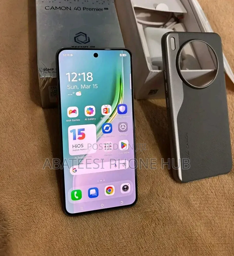 New Tecno Camon 40 Premier 256 GB Gray