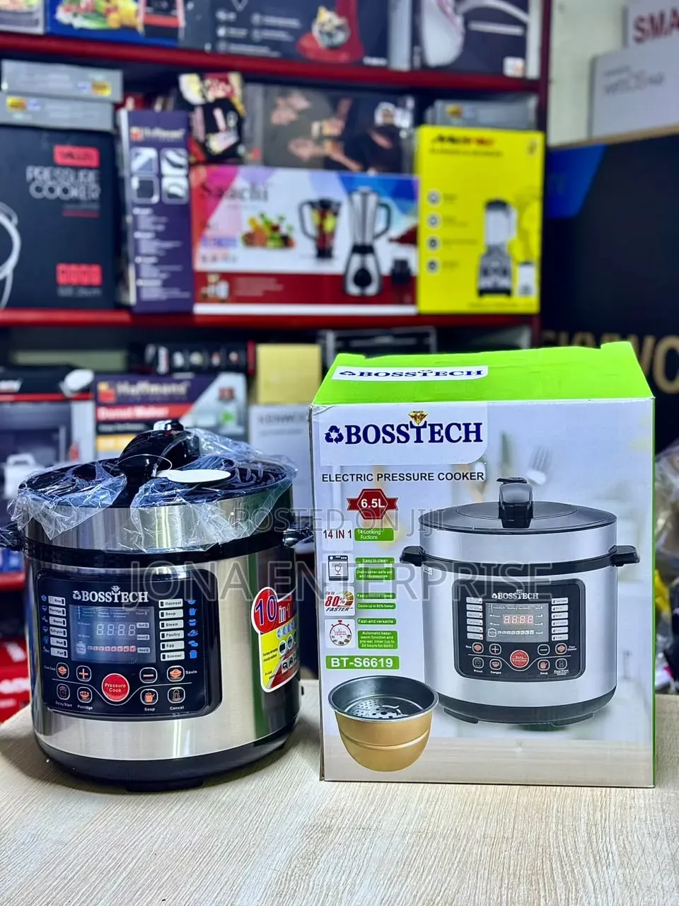 Bosstech Pressure Cooker 6.5l