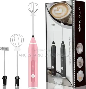 Usb-rechargeable, Handheld Electric Milk Frother