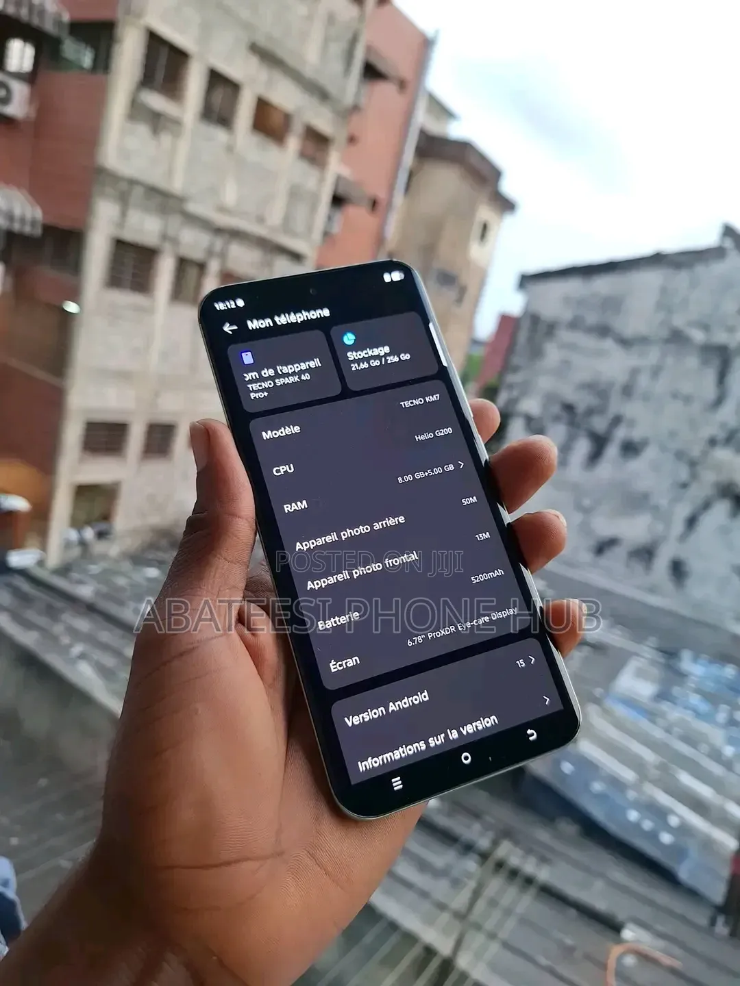 New Tecno Spark 40 Pro+ 256 GB Green