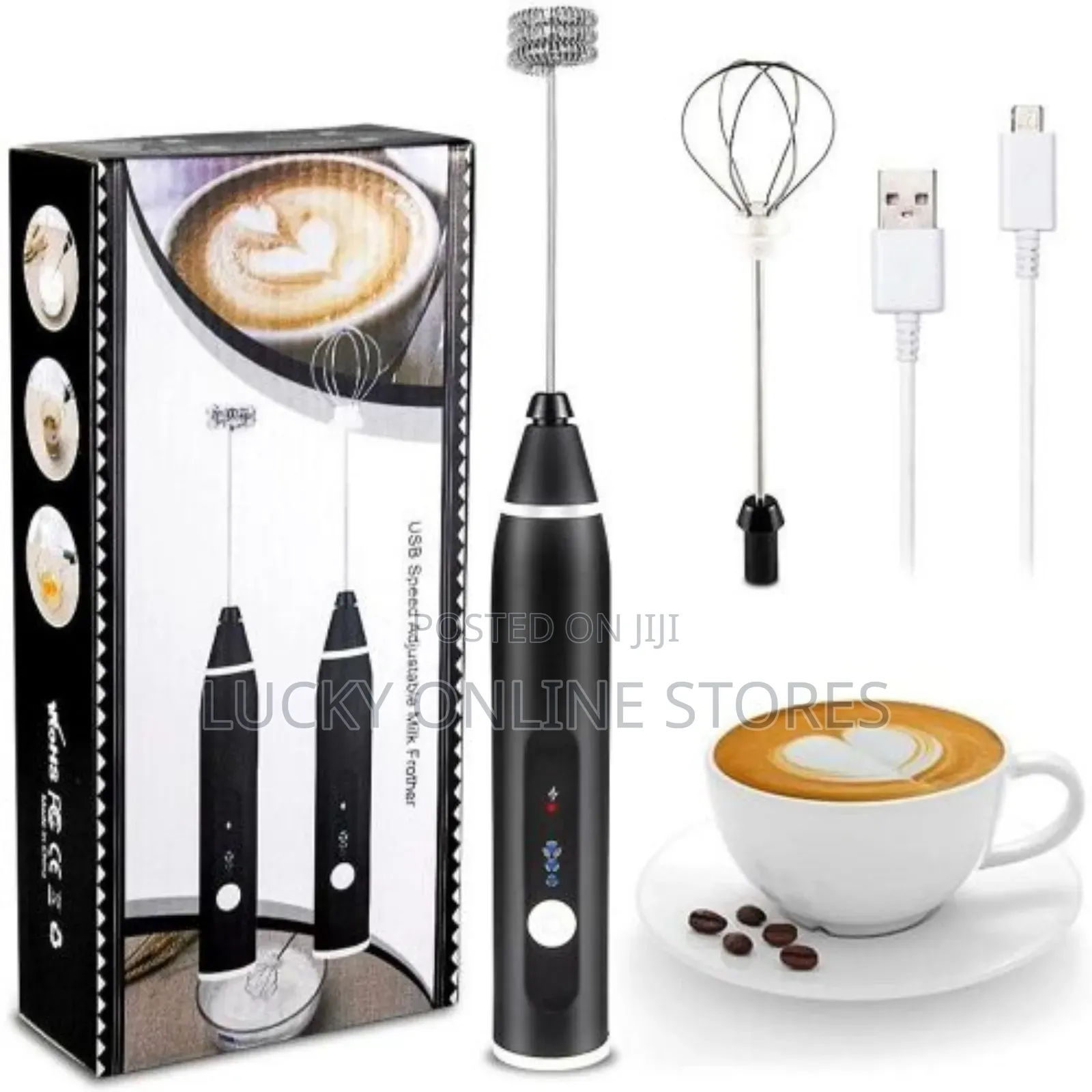 Rechargeable Milk Frother