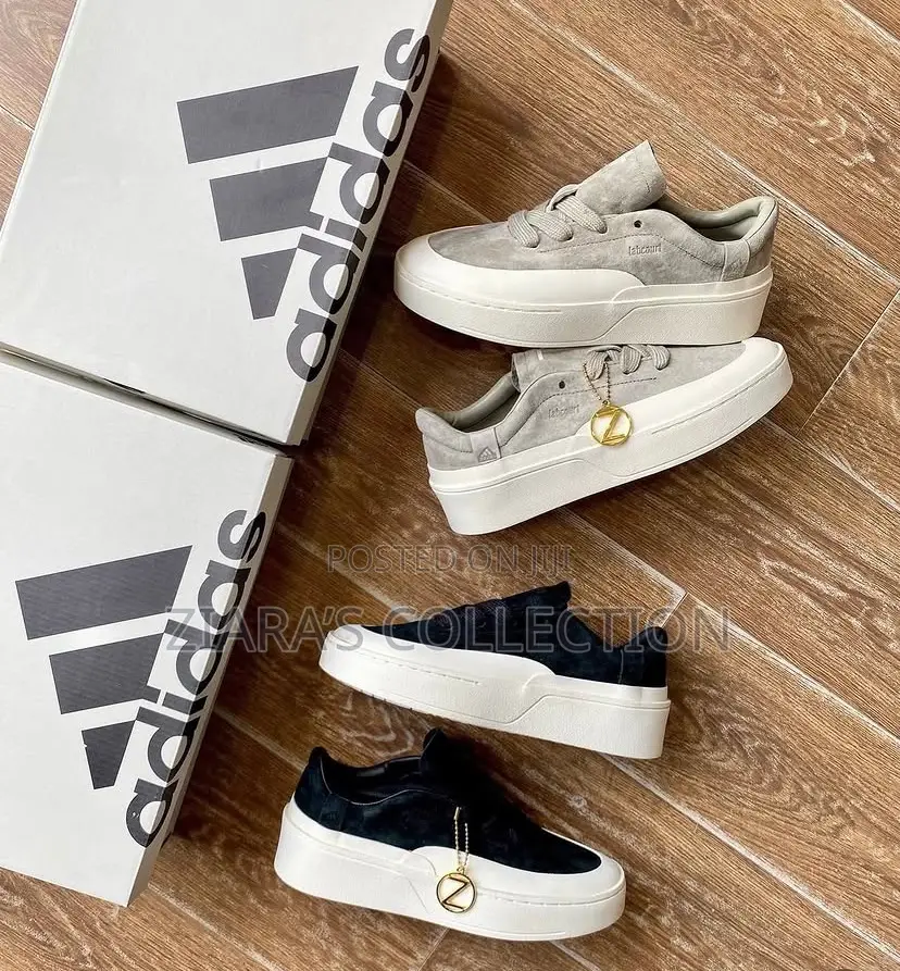 Beige Suede Adidas Labcourt Sneakers