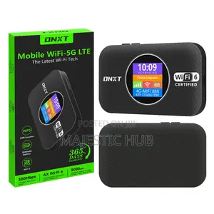 5g Lte Mobile Wifi 6 Router – 300mbps Wifi 6 Hotspot, 3000mah Battery