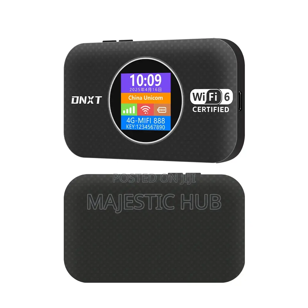 5g Lte Mobile Wifi 6 Router – 300mbps Wifi 6 Hotspot, 3000mah Battery