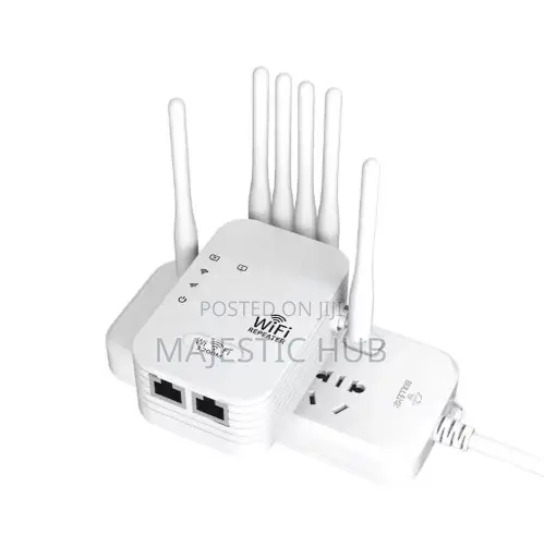 Wifi Repeater 1200m With 6 Antennas – 1200mbps Dual Band Wireless