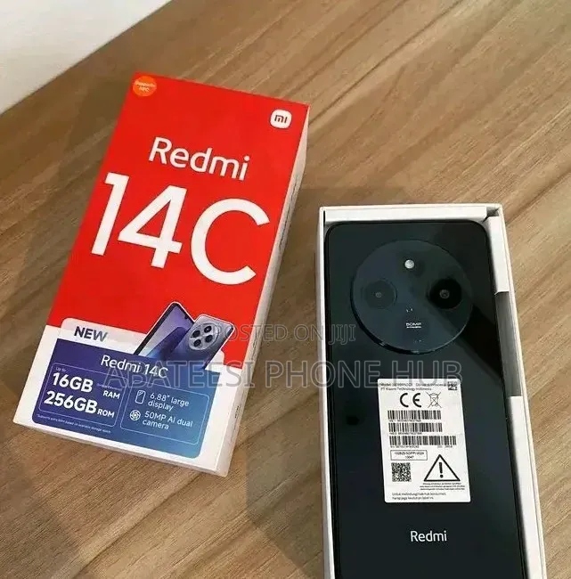 New Xiaomi Redmi 14C 256 GB Black