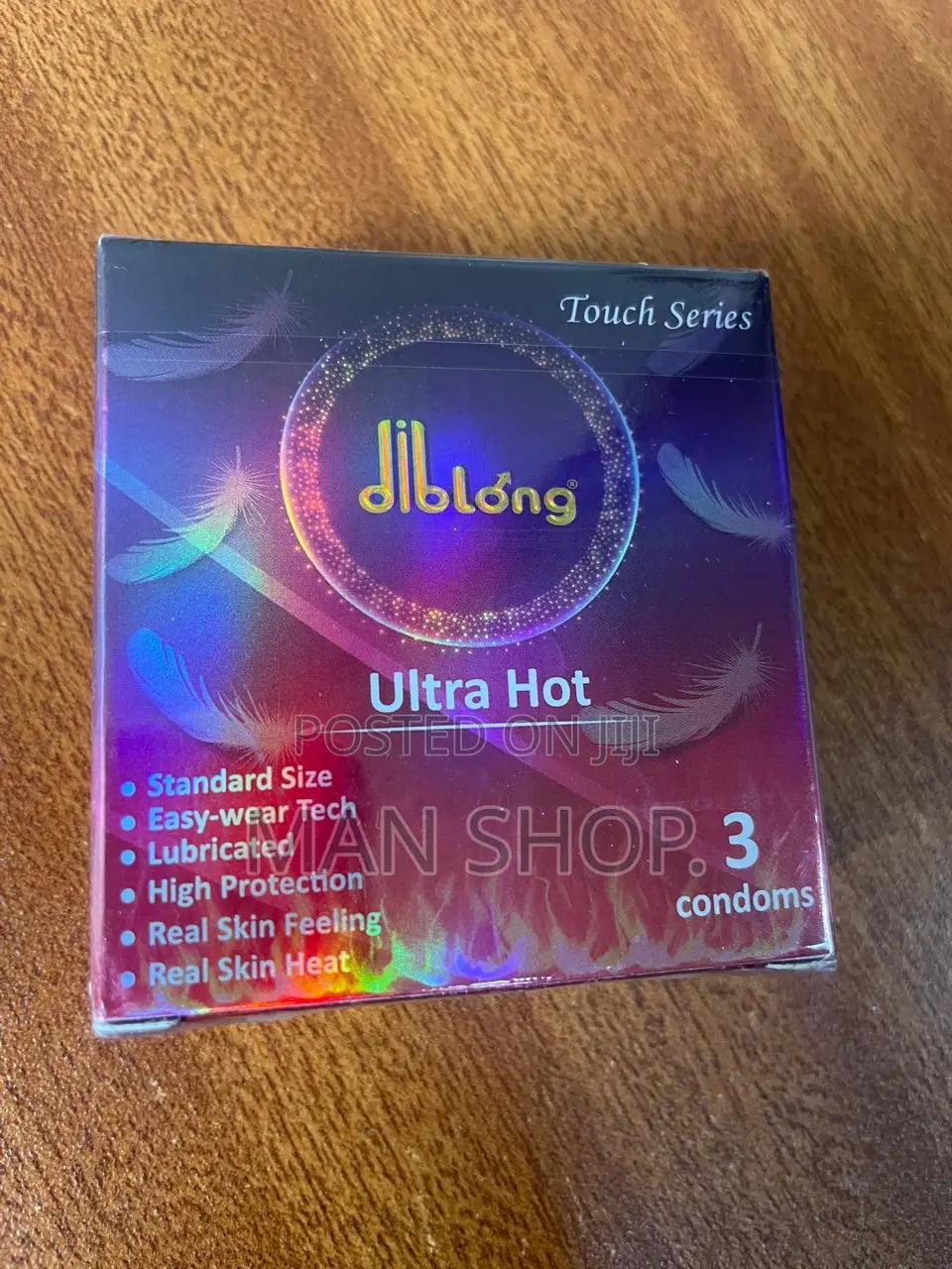 Diblong Ultra Hot Male Condoms.3 Piece