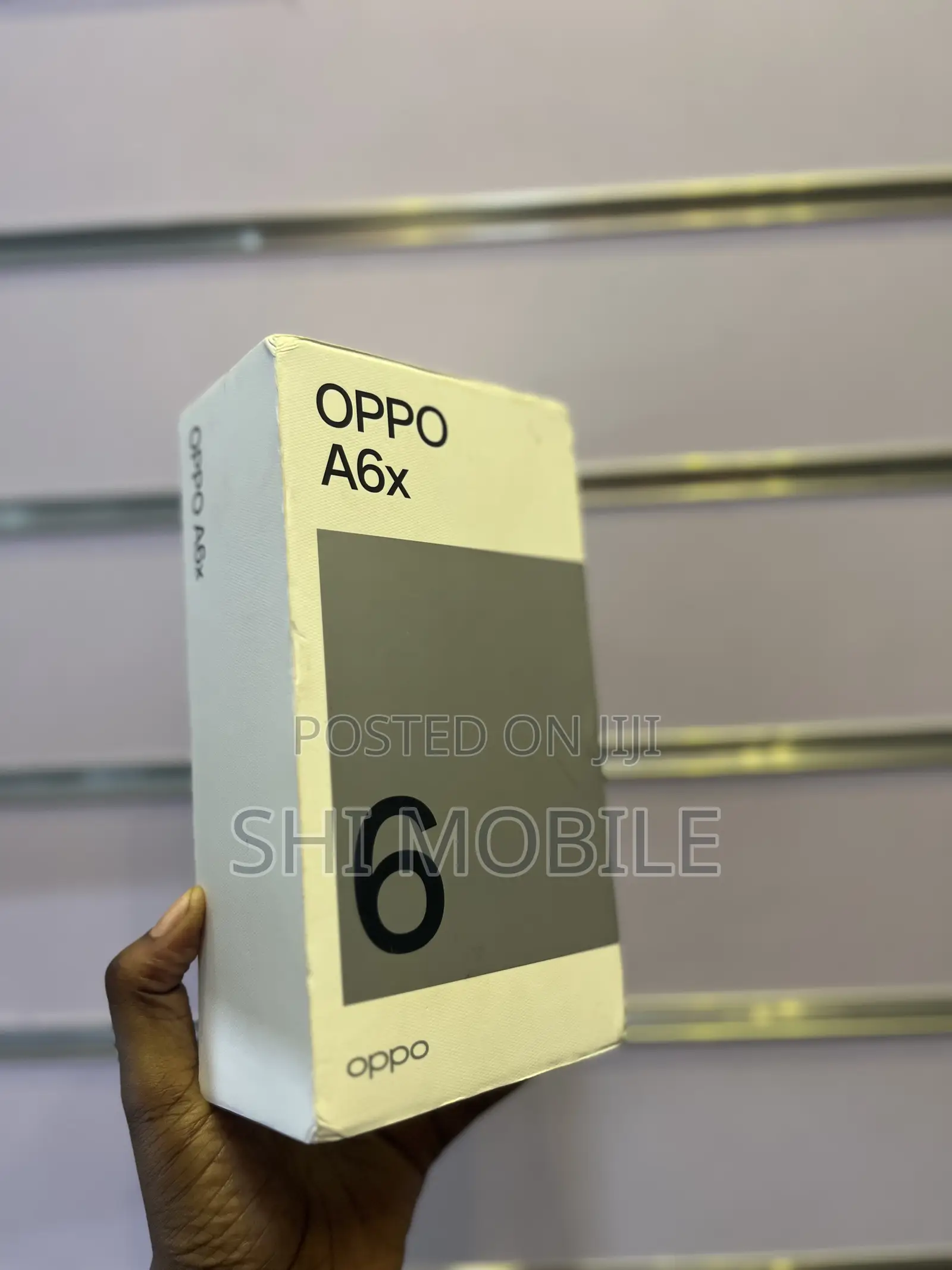 New Oppo A6x 64 GB Black
