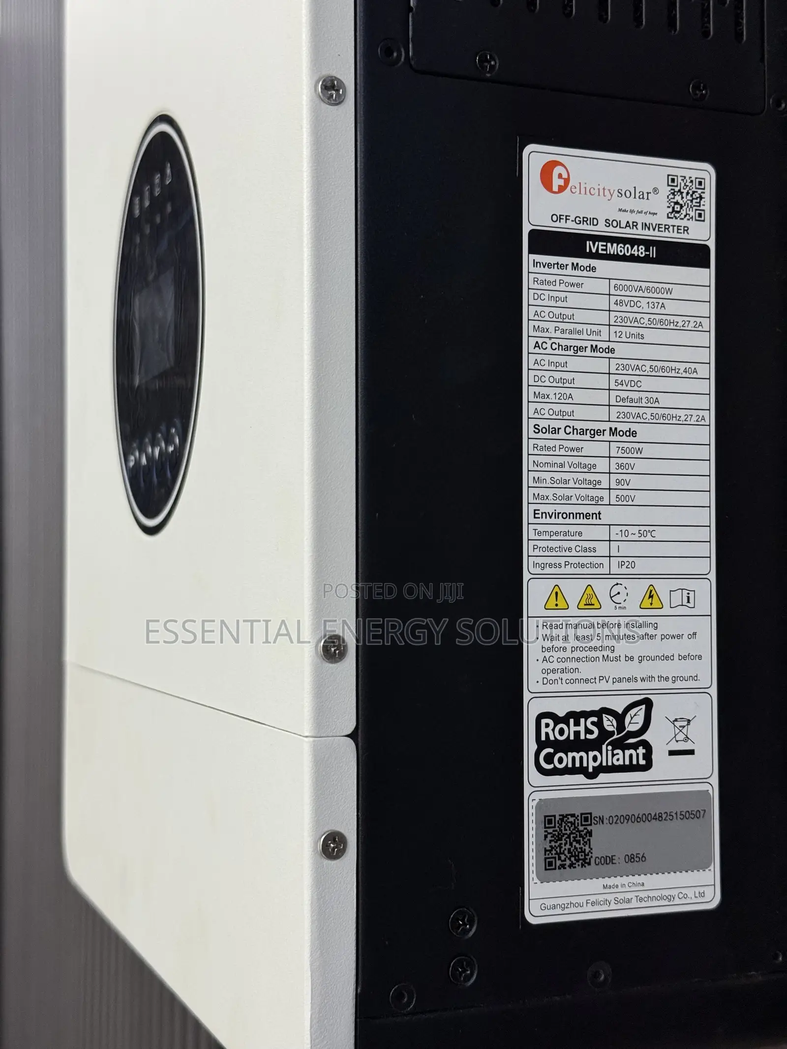 6kva Hybride Solar Inverter