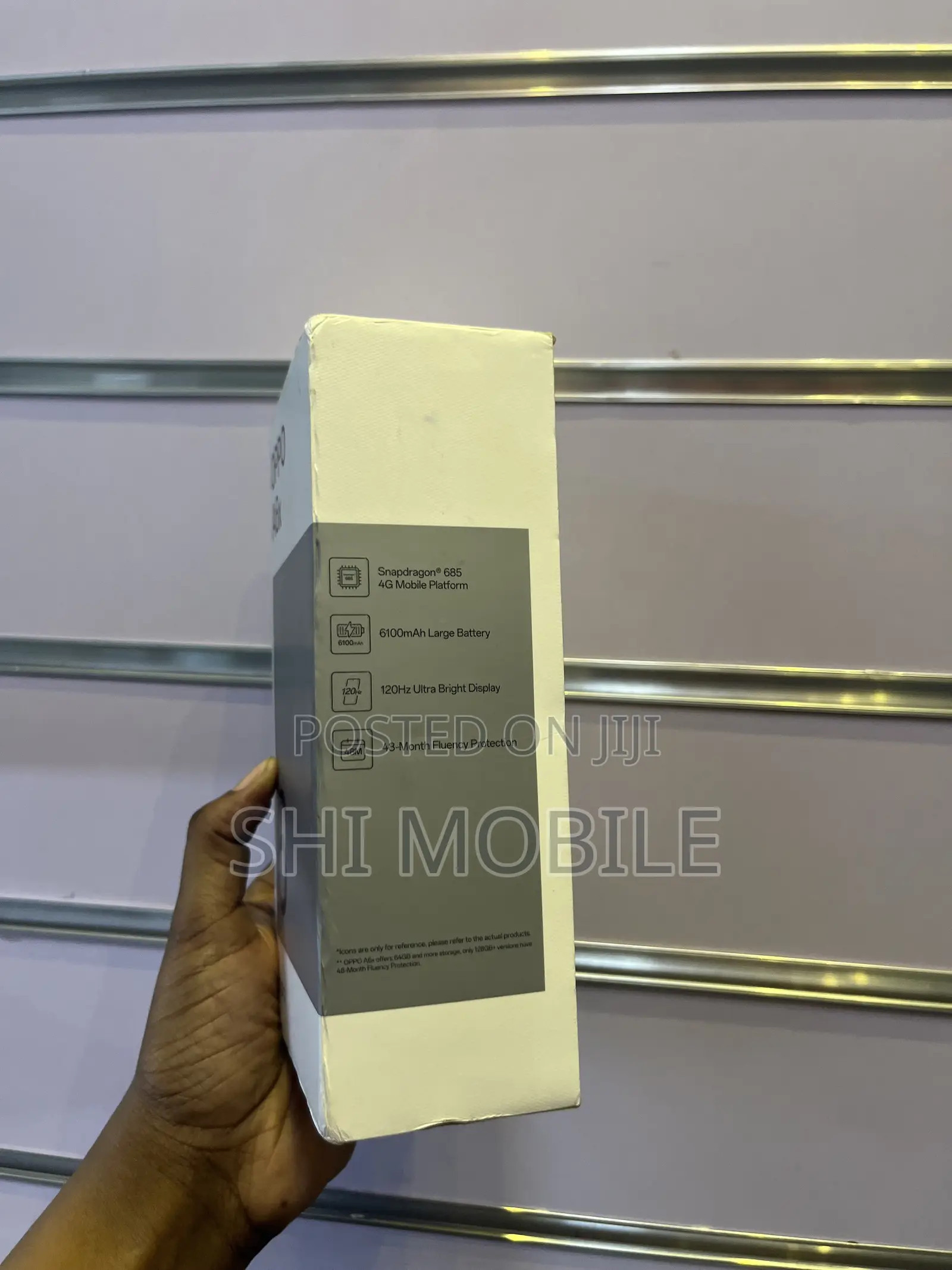 New Oppo A6x 64 GB Black