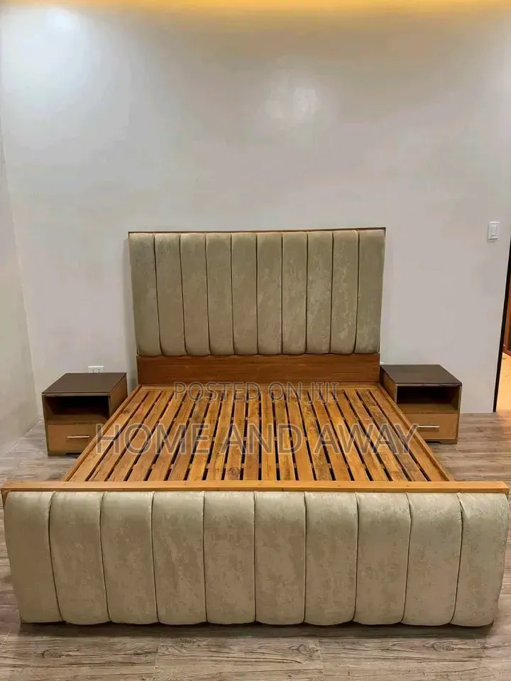 Rustic Semi Dressed Beds in Any Colour/Size 1,500,000/- With Delivery