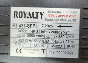 Swimming Pool Pump 3hp 2.2kw Single Phase