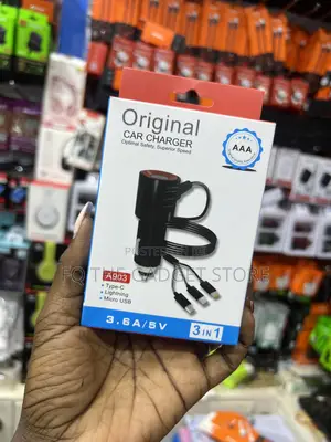 Car Charger 3 in 1 A903