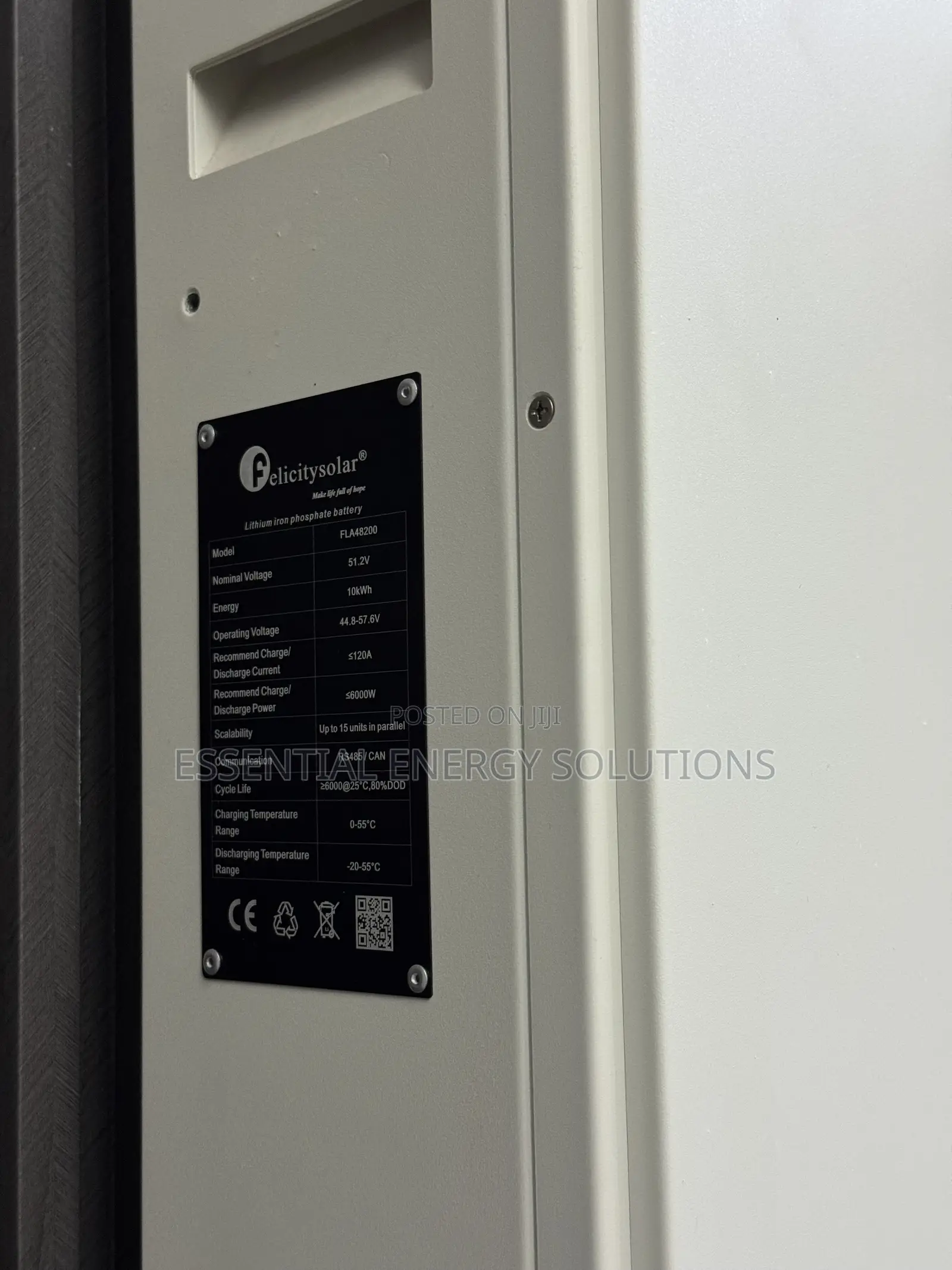10kwh 48v Lithium Phosphate Battery