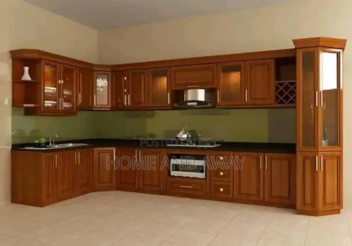 Perfect Well Done L Kitchen Cabinets in Any Colour From 10,500,000/-