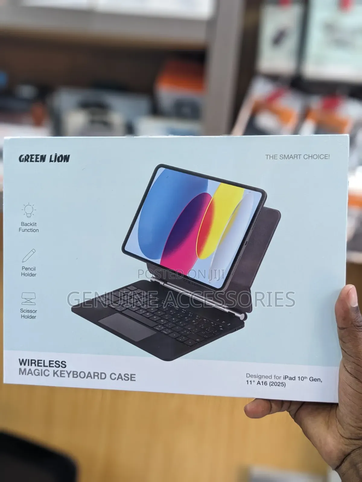 Green Lion Wireless Magic Keyboard Case(iPad 10th Gen, 11th Gen, A16)