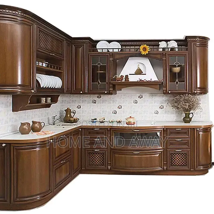 Burginhum Wooden Kitchen Cabinets in Any Colour From 12,000,000/-