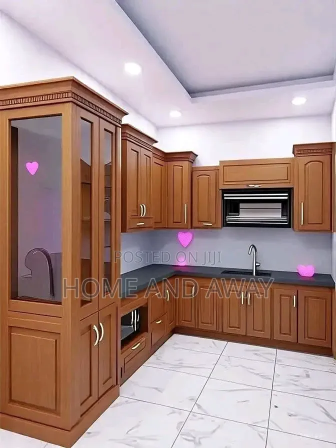 Cornice Wooden Kitchen Cabinets in Any Colour From 8,200,000/-