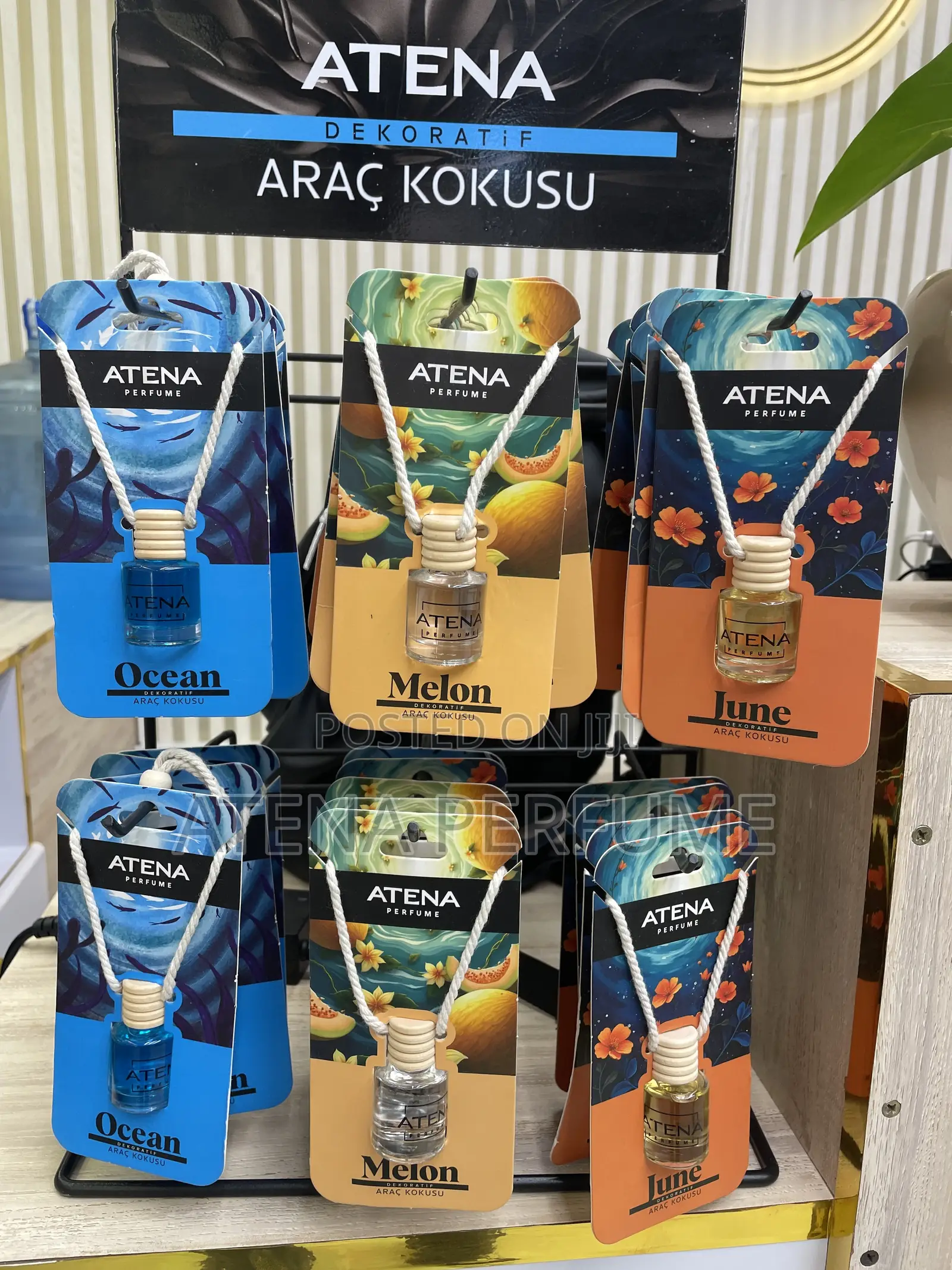 Luxury Turkish Hanging Car Perfume – Long Lasting Car Scent Kampala
