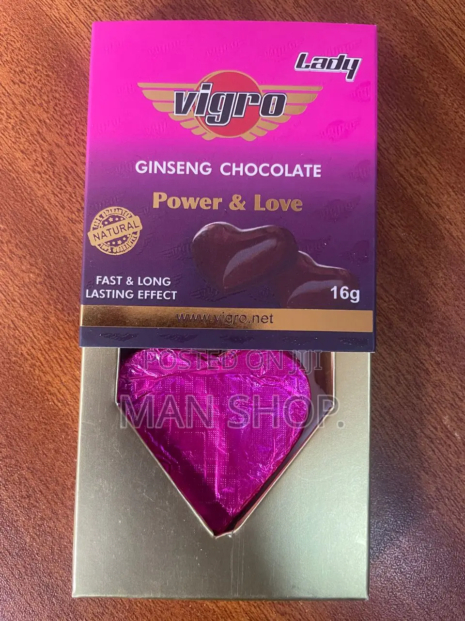 Vigro Chocolate for Libido in Ladies.1 Piece