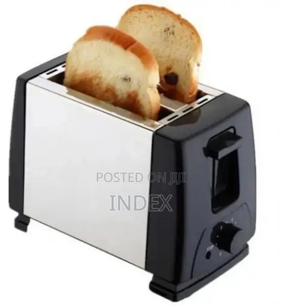2 Slice Bread Toaster - Black/White