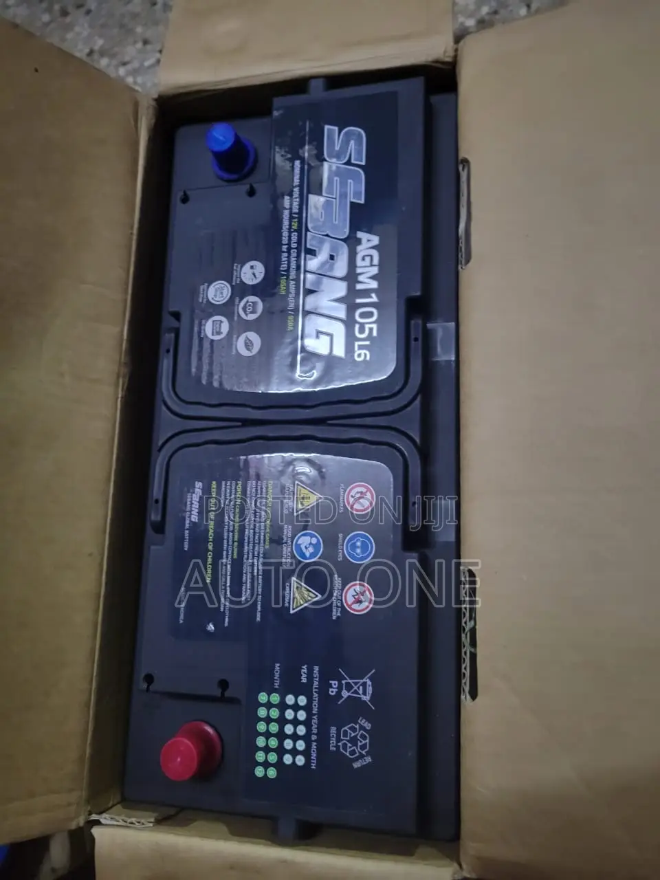 Din105 Agm Sebang Battery