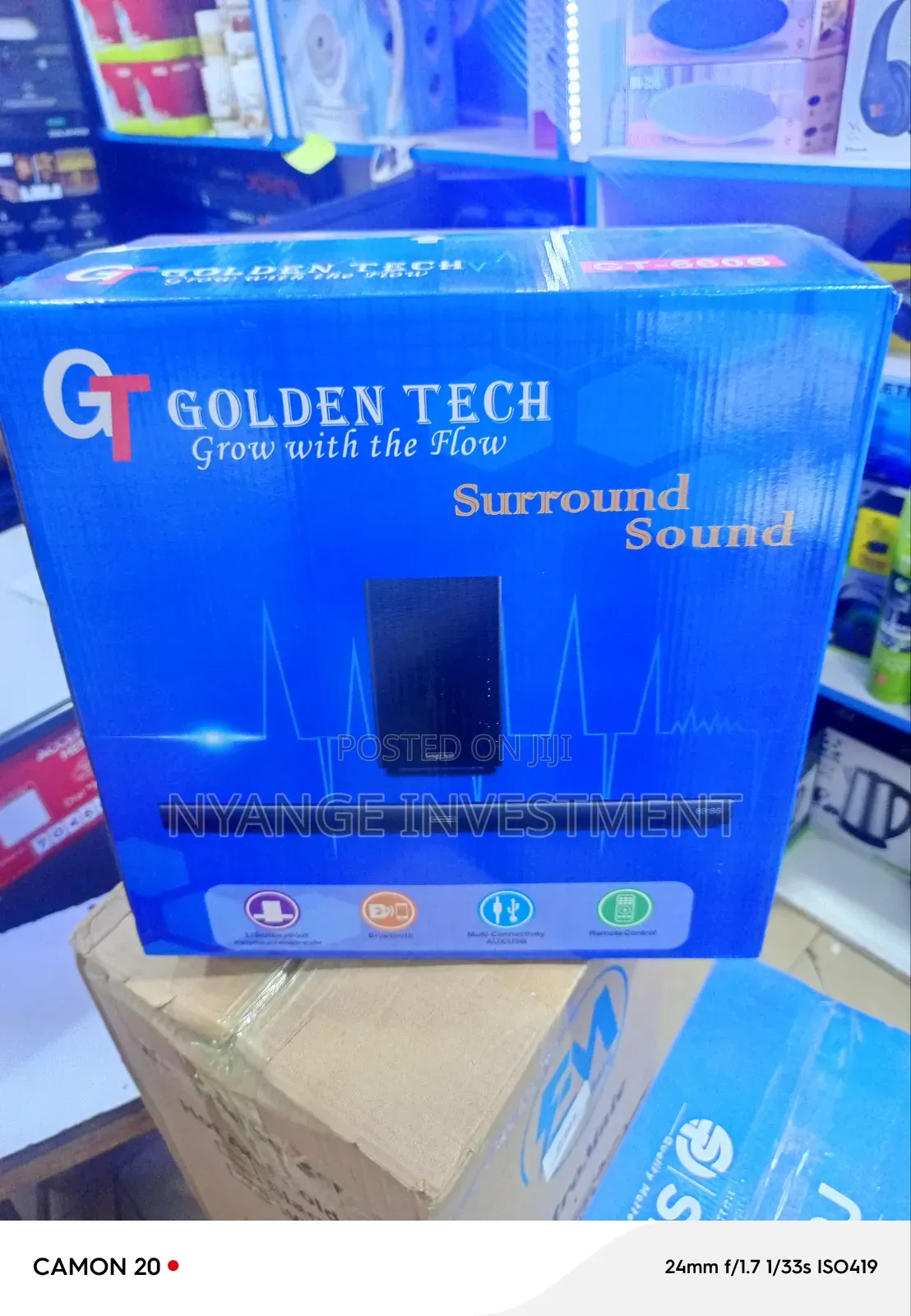 Golden Tech Sound Bar 6606 Wireless