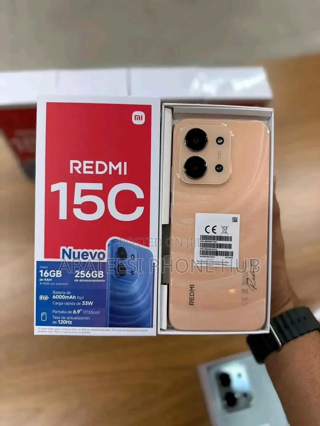 New Xiaomi Redmi 15C 4G 256 GB Pink