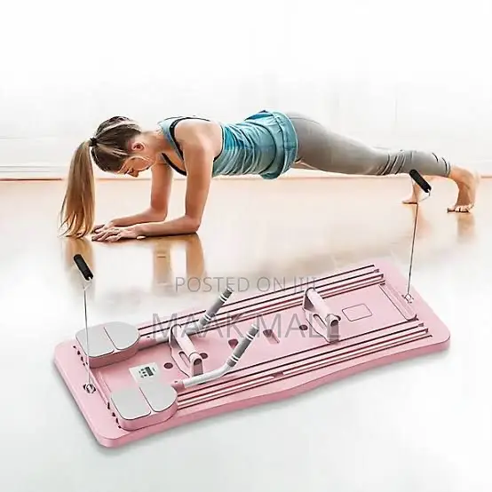 High-Intensity 4-in-1 Workout Board With Foldable Pilates Design