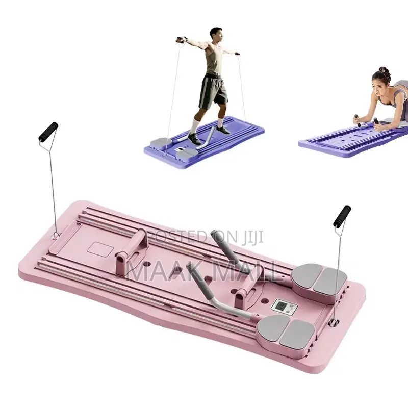 High-Intensity 4-in-1 Workout Board With Foldable Pilates Design