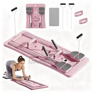 High-Intensity 4-in-1 Workout Board With Foldable Pilates Design